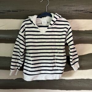 Zara Kids Striped Hoodie 18-24 months